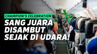 Dari Darat Hingga Udara Semua Menyambut Sang Juara  | PERSIB Champion's Celebration