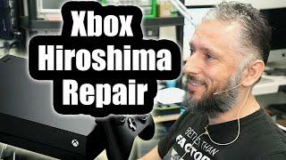 Xbox one X Flickers and Disconnects Hiroshima Repair. Look what we have here.