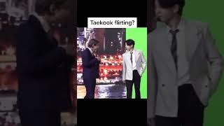 TAEKOOK FLIRTING IN THE HIGHEST LEVEL  #fyp #taekook #fthvkook  #bts