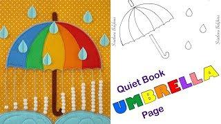 Quiet Book 'Umbrella Page' Tutorial