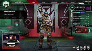 Apex legends number one vantage live 1.5k kills 400k damage 50 wins prestige 80