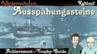 NEVERWINTER Fundorte aller Ausspähungssteine Kaltlauf Guide Leitfaden PS4 deutsch