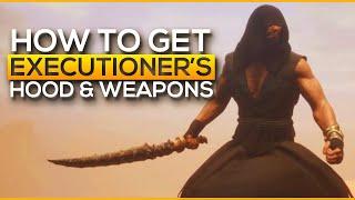 How to get Executioner's Hood and Weapons | Conan Exiles