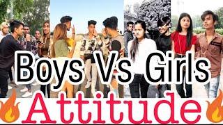 Boys Vs Girls Attitude  tik tok video | New Attitude tik tok video | new snack video