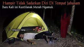 CAMPING HOROR KUNTILANAK MERAH NGAMUK MEMBABI BUTA DI TENGAH MALAM