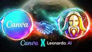 Massive Game-Changing News: Leonardo AI + Canva, Wow!