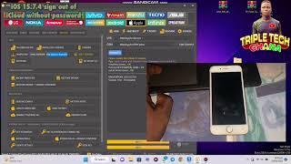iOS 15.7.4 SIGN OUT of iCloud without password with Unlock tool hidden featuer.Work on iphone 6 to X