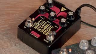 Moose Electronics Cosmic Trigger Preamp/Drive Demo #4 with Nomad Fuzz - Fender Aerodyne Bass in C#