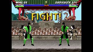 Mortal Komabt Komplete plus -MK Trilogy  (mk2 reptile gameplay) #mortalkombatmugen #mortalkombat