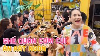 Ghé quán cơm củi ăn rất ngon mà Lion ngủ mất tiêu, Bầu kêu nhiều món cho cả nhà thưởng thức