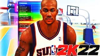 NBA 2K22 *RARE* STEPHON MARBURY BUILD | DYNAMIC PLAYMAKING PG BUILD W/ VERSATILE SCORING | 56 BADGES