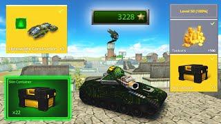 Tanki Online - Road To Skin Container | Epic Battle Domination! [22 Skin Containers]