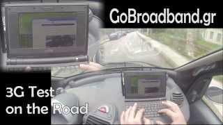 Mikrotik Cosmote 3G modem LIVE test