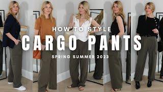 HOW TO STYLE CARGO PANTS | 14 Chic and Stylish Spring Outfits 2023