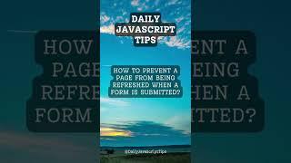 Prevent Page Refresh on Form Submission: Essential Techniques and Strategies