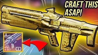 YOU SHOULD CRAFT THIS BUFFED PULSE RIFLE ASAP! (Best Season Of The Wish Weapon)