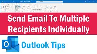 How to Hide Email Addresses when Sending to Multiple Recipients | How To Hide Recipients in Outlook