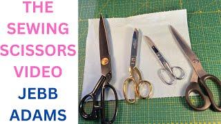 THE SEWING SCISSORS VIDEO JEBB ADAMS