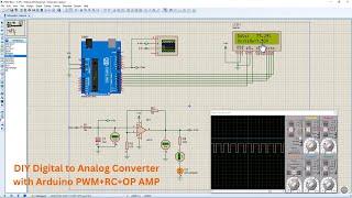 How to convert an Arduino PWM signal to an Analog signal (DAC). part 2b