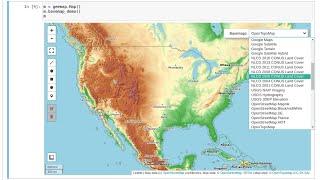 GEE Tutorial #2 - Using basemaps in geemap and ipyleaflet for interactive mapping with Earth Engine