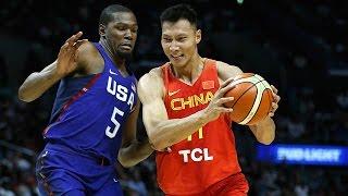 China @ USA July 24 2016 Olympic Basketball Exhibition FULL GAME HD 720p English