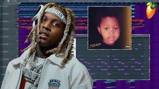 How To Make Lil Durk Type Beats For 7220 | FL Studio Producer Tutorial 2022