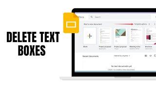 How To Delete Text Boxes in Google Slides - Remove Text Boxes - Google Slides Tutorial