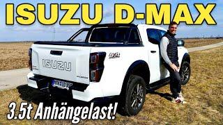 ISUZU D-MAX: Diesel, Allrad und 3,5 Tonnen Anhängelast | Pick-up im Test | Review | 2024