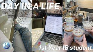 DAY IN A LIFE ON AN IB STUDENT│classes, after school - aesthetic