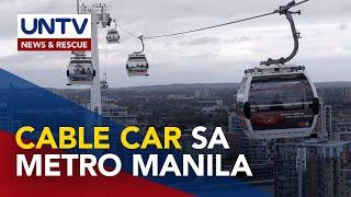 Pag-aaral para sa paggamit ng cable car system sa Metro Manila, natapos na ng DOTr