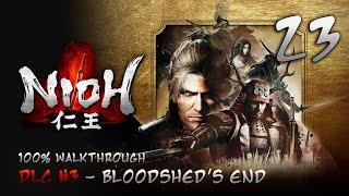 Nioh : Bloodshed's End DLC - 100% Walkthrough Part 23 : Nine-Tailed Fox (Boss)