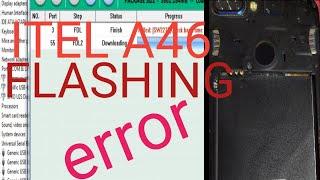 itel L5503 a46 dead boot  repair flashing error