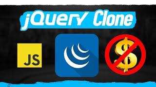 Stop Using jQuery - How To Create Your Own jQuery Clone