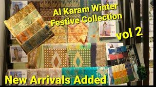 Al Karam Festive Collection 2021, 2022 | Al Karam Studio Winter Collection 2021 - winter collection