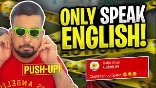 $200 DOLLAR CHALLENGE ONLY SPEAK ENGLISH PUBG MOBILE FM RADIO GAMING