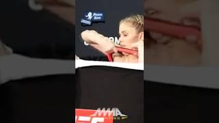 Разделась на Взвешивании чтобы уложиться в вес #ufc #shorts