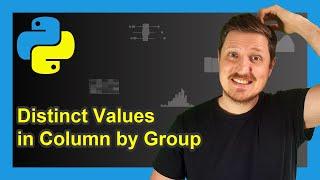 Count Unique Values by Group in Column of pandas DataFrame in Python (Example) | nunique() Function