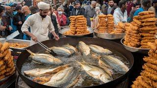 500KG FISH PAKORA SOLD DAILY | CRISPY FISH PAKODA RECIPE | PESHAWAR STREET FOOD PAKORA FAROSH