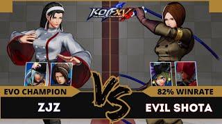 KOFXV️ZJZ (Duo Lon/Chizuru/Isla) vs EVIL SHOTA (Sylvie/Najd/Whip)️Replay Match - 08/04/24