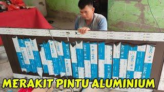 Harga Pintu aluminium swing murah kualitas terbaik