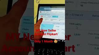 मात्र सिर्फ एक महीने का मेरा नया Flipkart Seller Account  #onlinebusiness #flipkart #seller