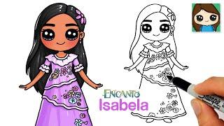 How to Draw Isabela Madrigal Disney Encanto