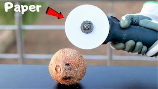 Paper VS Coconut | क्या कागज नारियल को काट पायेगा? Awesome Science Experiment