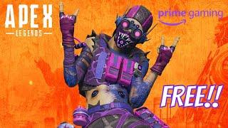 Apex Legends - FREE Octane Adrenaline Affliction Skin From Prime Gaming!