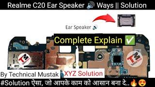 Realme C20 Ear Speaker Problem | C20 Ear speaker ways | Tracing | Technical Mustak | #earspeaker