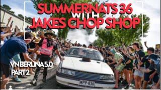 SUMMERNATS 36 WITH JAKES CHOP SHOP IN THE VN BERLINA 5.0! ROAD-TRIP, BURNOUTS & KICKED OUT