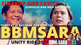 BBM SARA UNITY RIDE SA CAVITE PINAGKAGULUHAN DEC. 8 2021/BBMSARA2022/BBM CARAVAN CAVITE/ just IAN CU