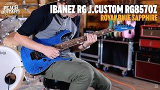 No Talking...Just Tones | Ibanez RG8570Z-RBS J-Custom Royal Blue Sapphire