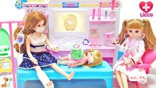 リカちゃん ドキドキちょうしんき! リカちゃん病院 / Licca-chan Doll Toy Hospital Playset , Giant Stethoscope