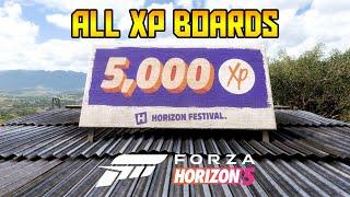 Forza Horizon 5 - All 200 XP Bonus Board Locations